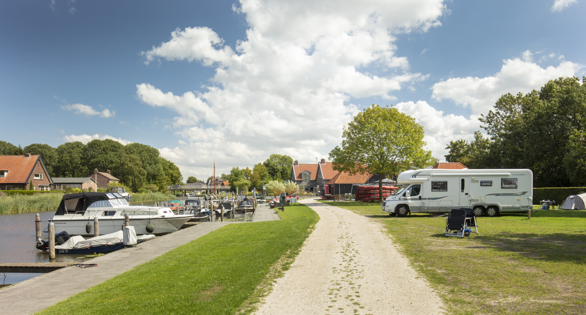 Kampeerplatz Camper