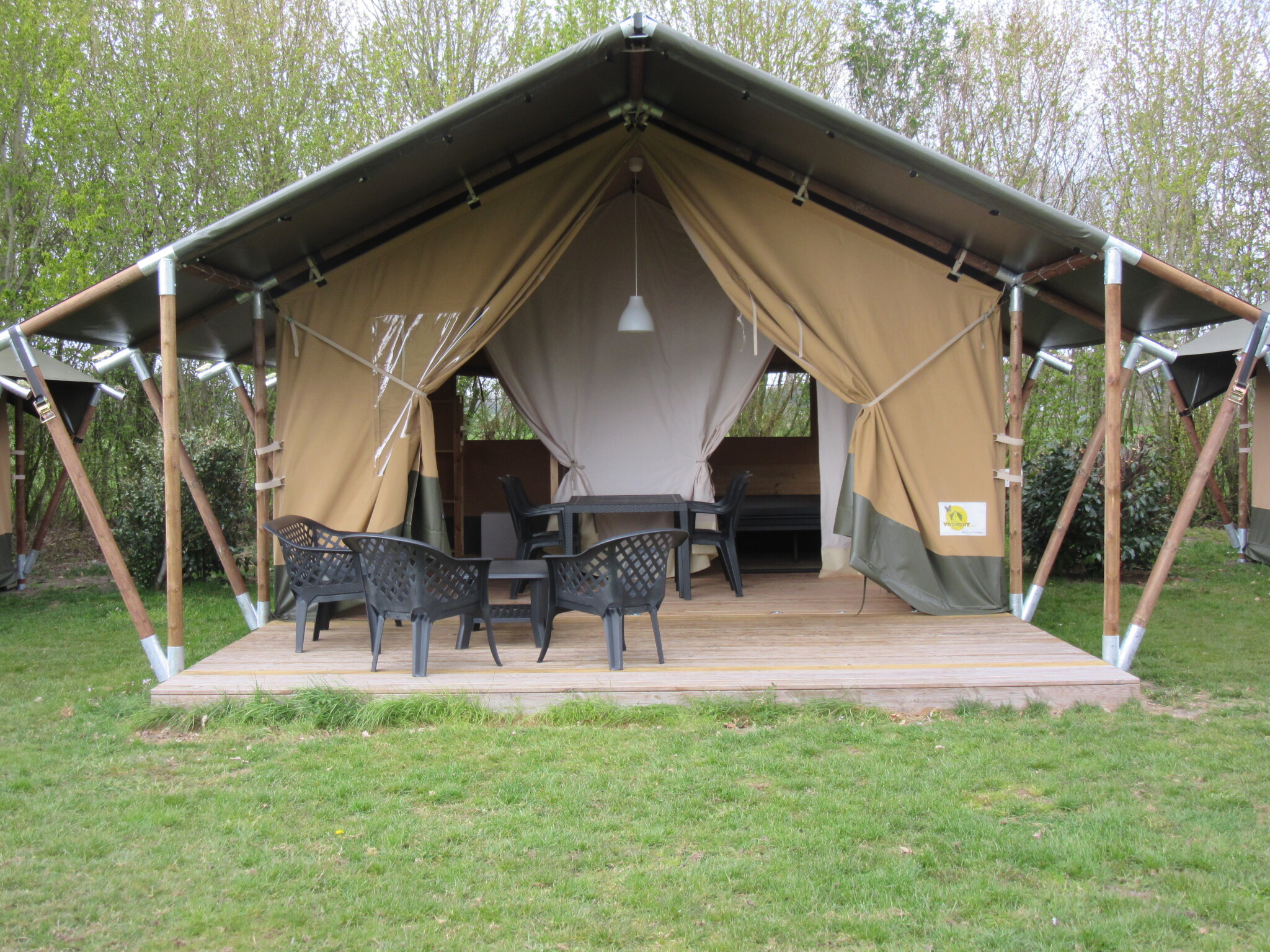 Bauernhofcamping Swarthoeve - Safarizelt für 4 Personen