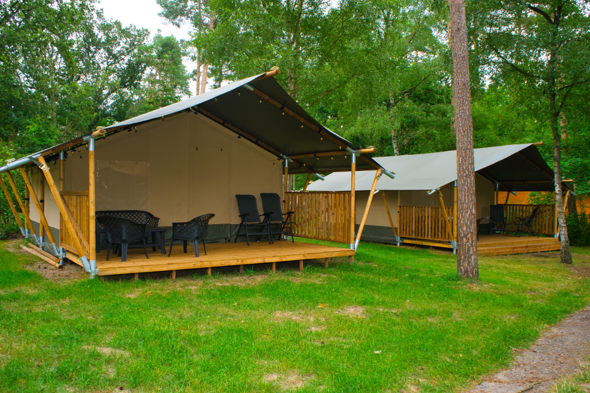 Camping Aller-Leine-Tal - Safaritent 6 Personen inkl. Toilette