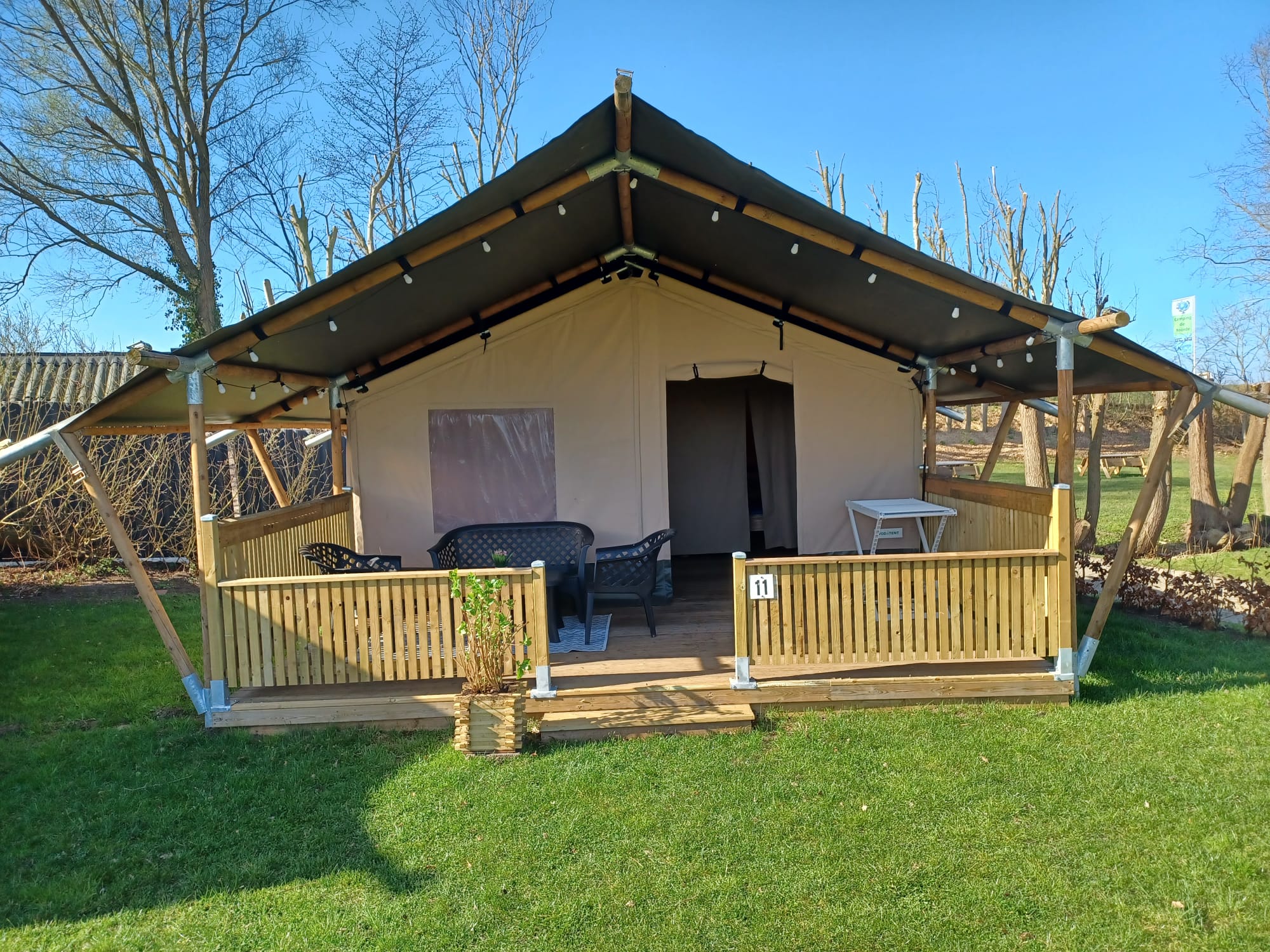 Camping de Noorde - Safaritent 6 Personen