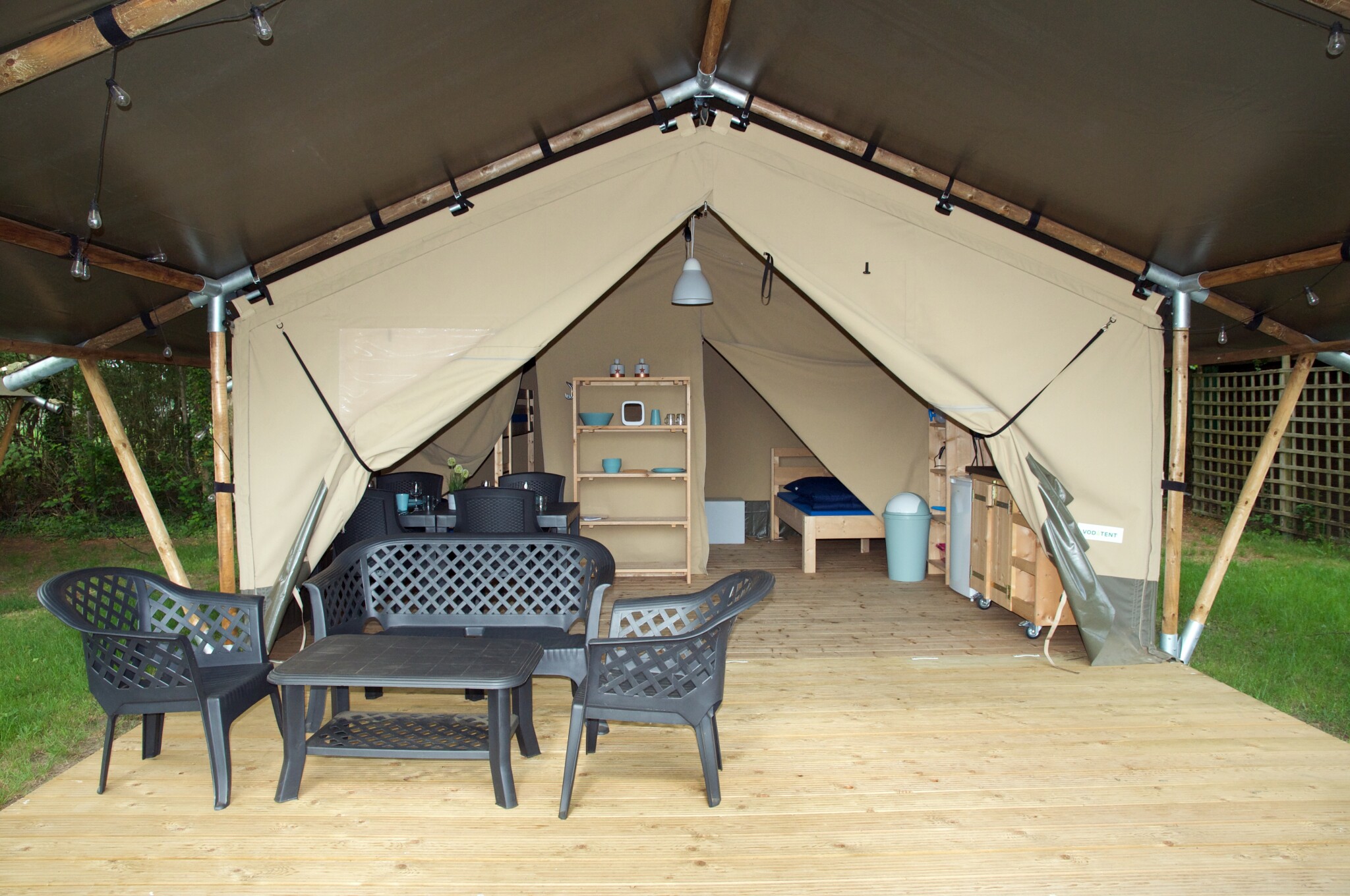 Camping Troisvierges - Safaritent 6 Personen
