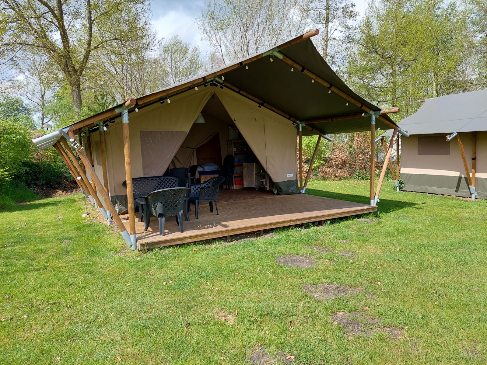 Camping Yttermalungs - Safaritent voor 6 personen