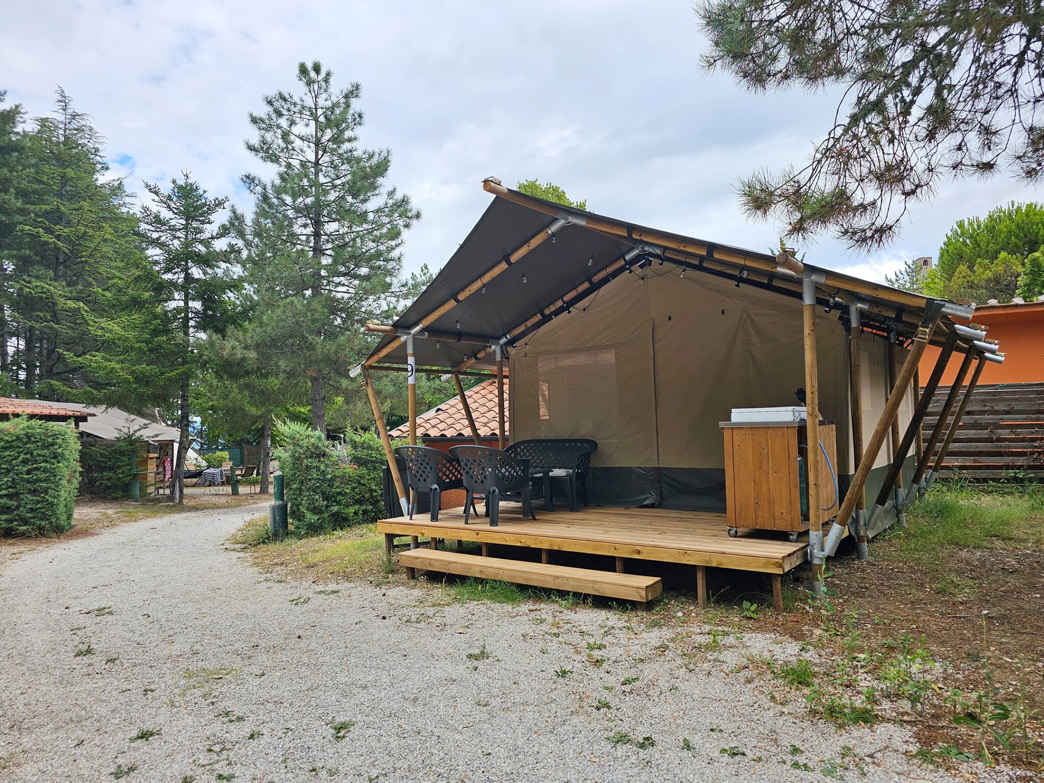 Camping Luna del Monte - Safari tent for 4 persons