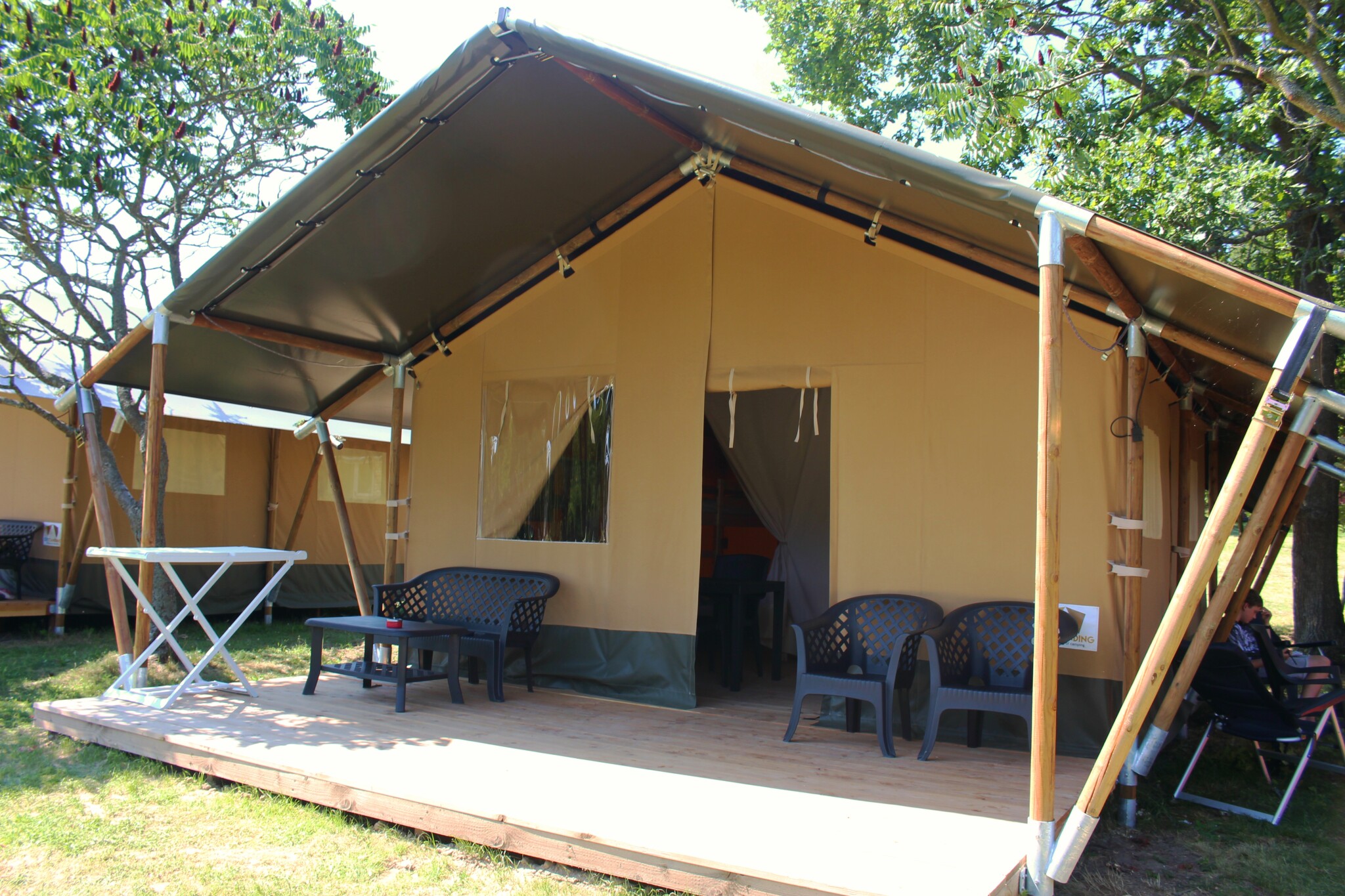 Camping Prima - safari tent for 6 people
