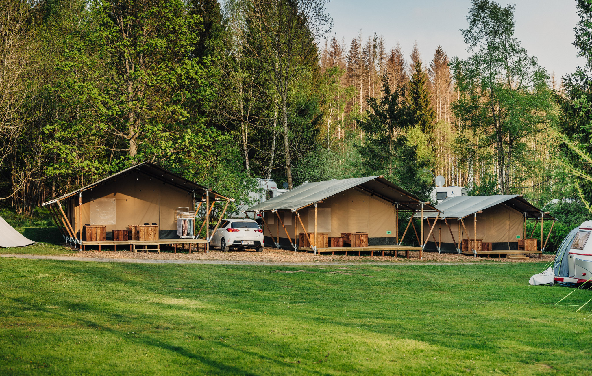Camping Braunlage - tente safari pour 6 personnes