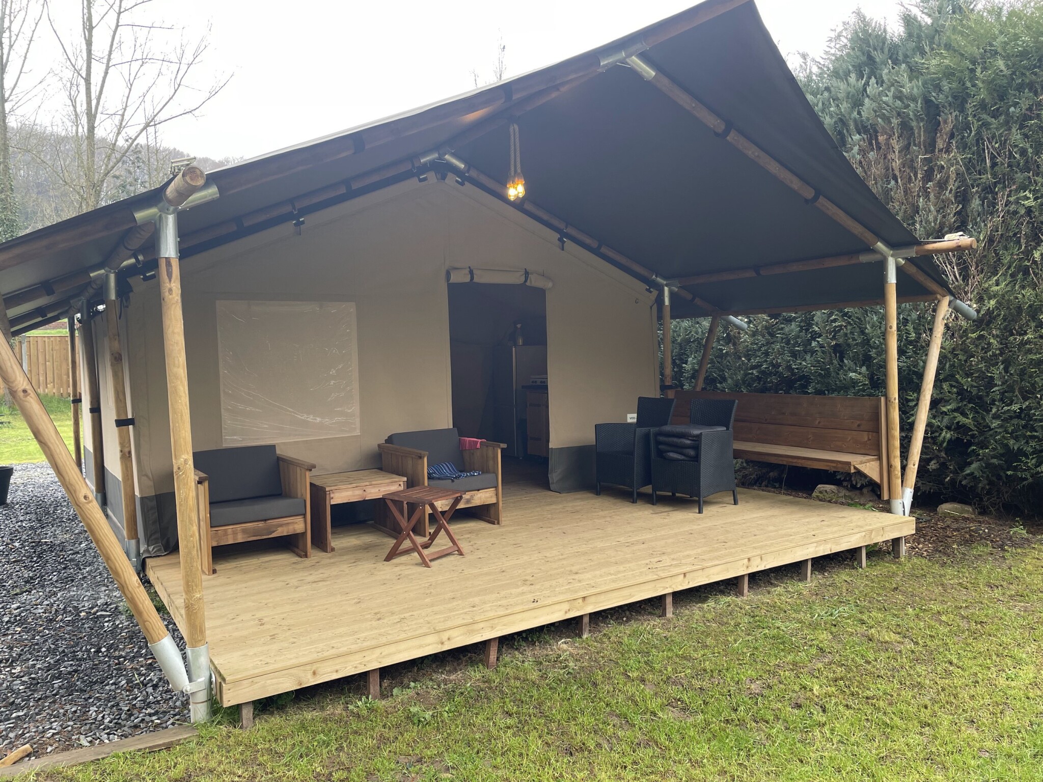 Camping du Rivage - Safaritent voor 6 personen