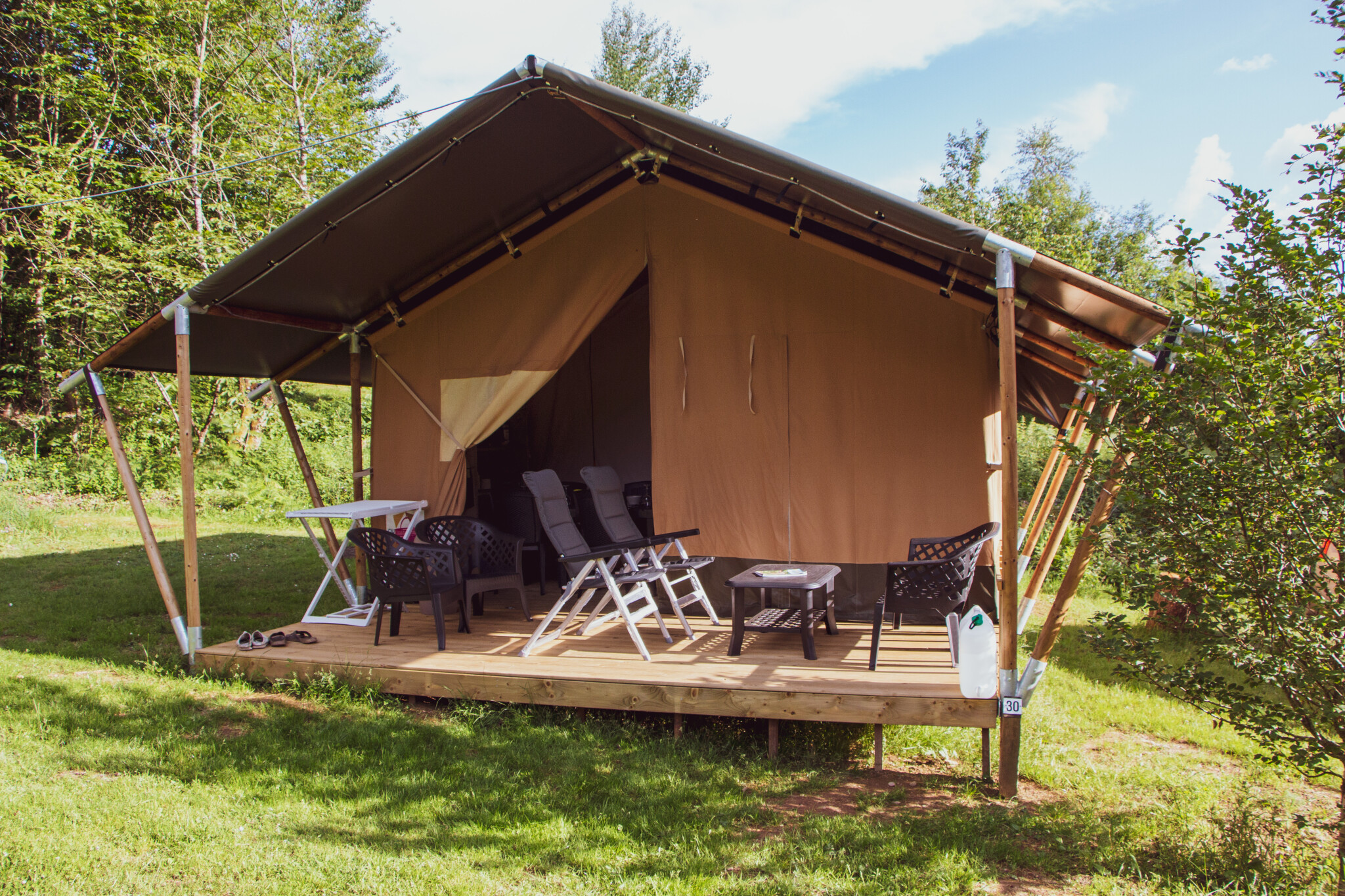 Camping het Swinnenbos - Safaritent 6 personen