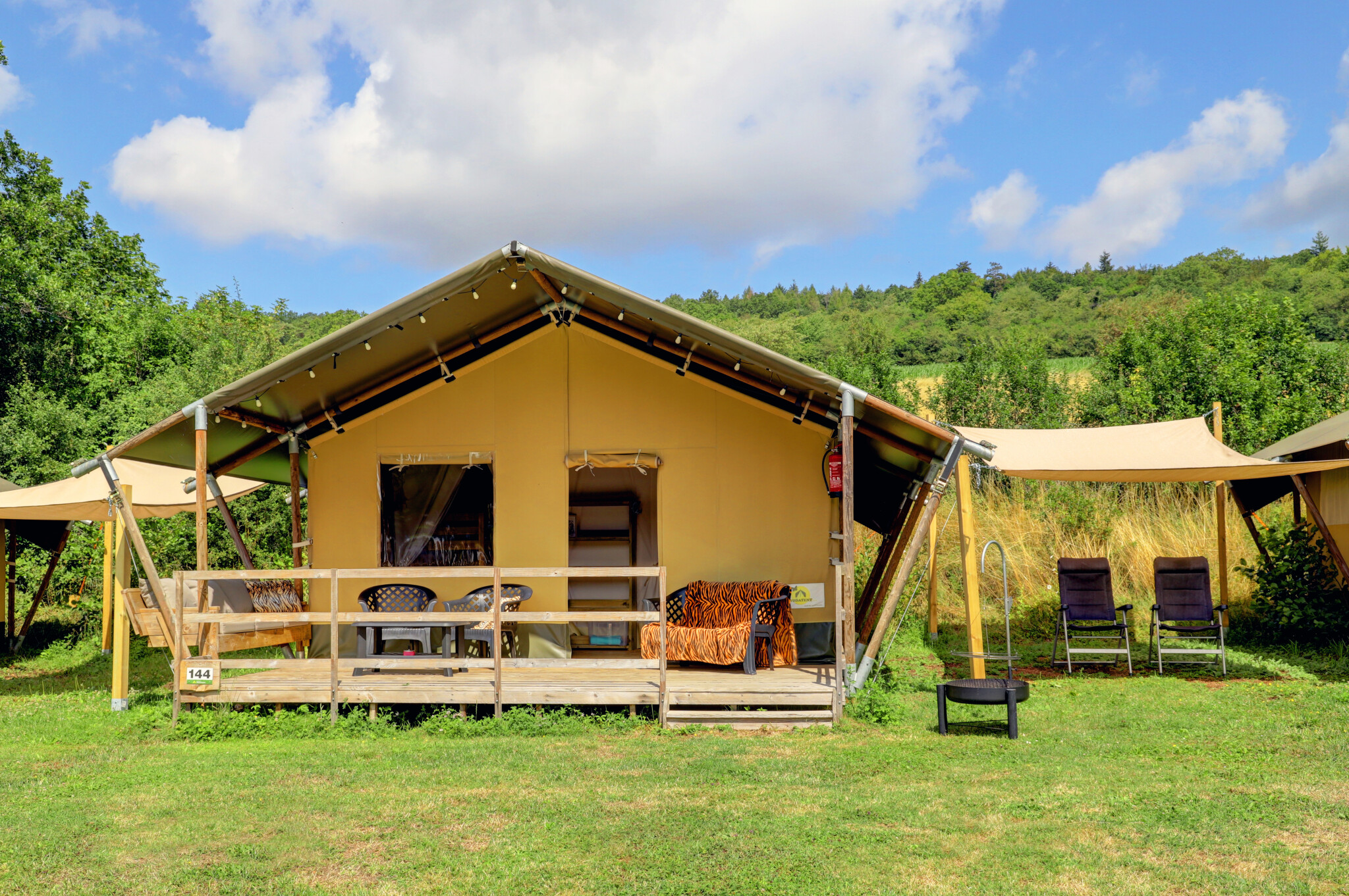Camping Walsheim - Safaritent voor 4 personen