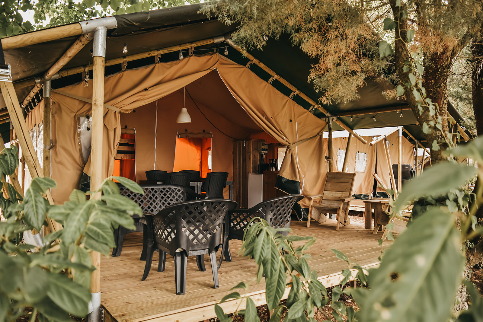 Camping Luna del Monte - Safari tent 6 persons