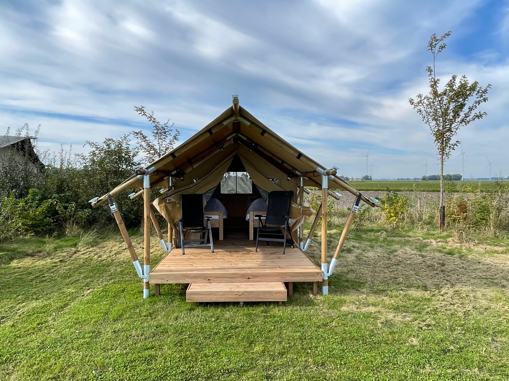Boerderijcamping de Hinde - Duolodge voor 2 personen