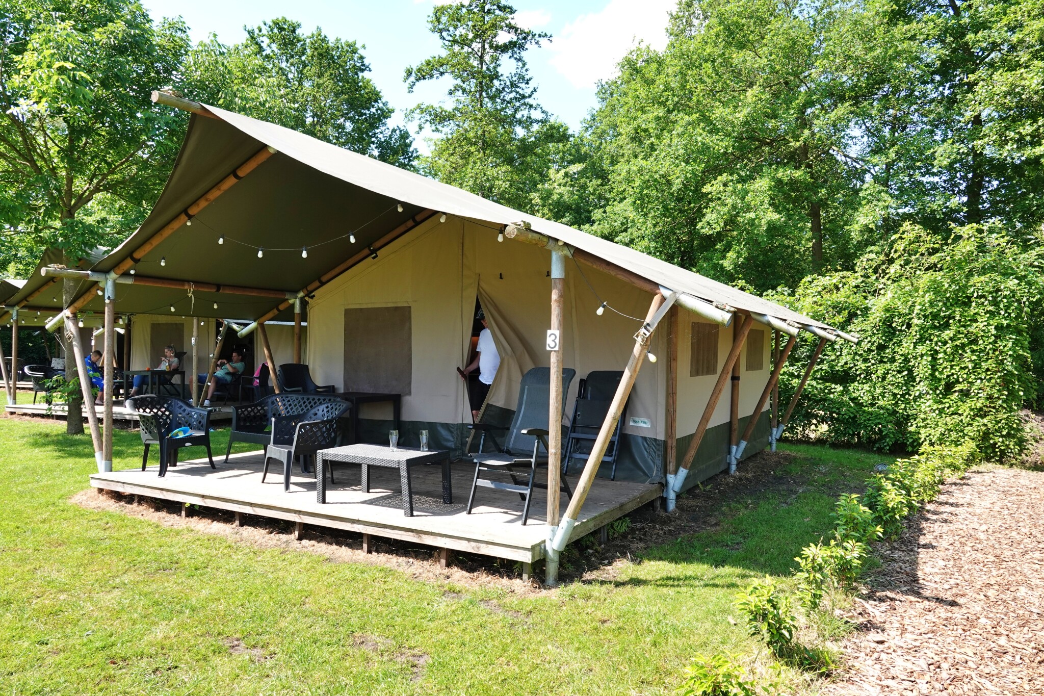 Camping Emmen - Safaritent voor 6 personen