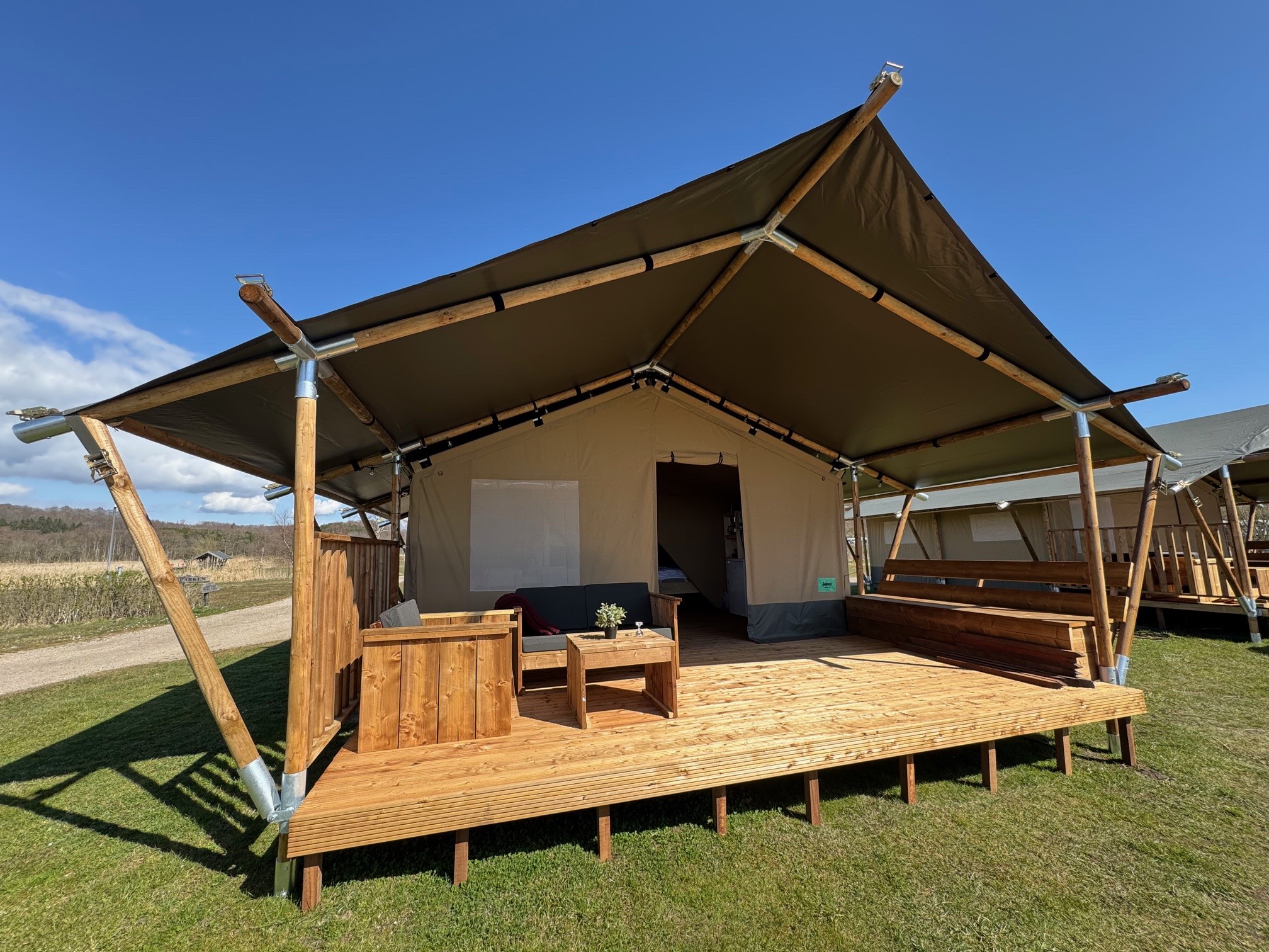 Camping de Rosenvold - Tente safari 5 personnes