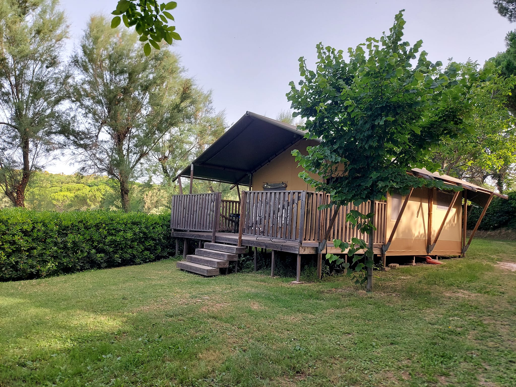Camping Paradiso - Tenda safari per 4 persone inclusa bagno