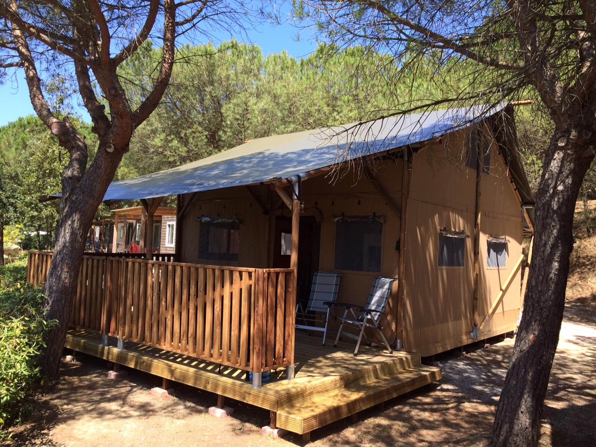 Camping Paradiso - Tenda lodge per 6 persone con servizi
