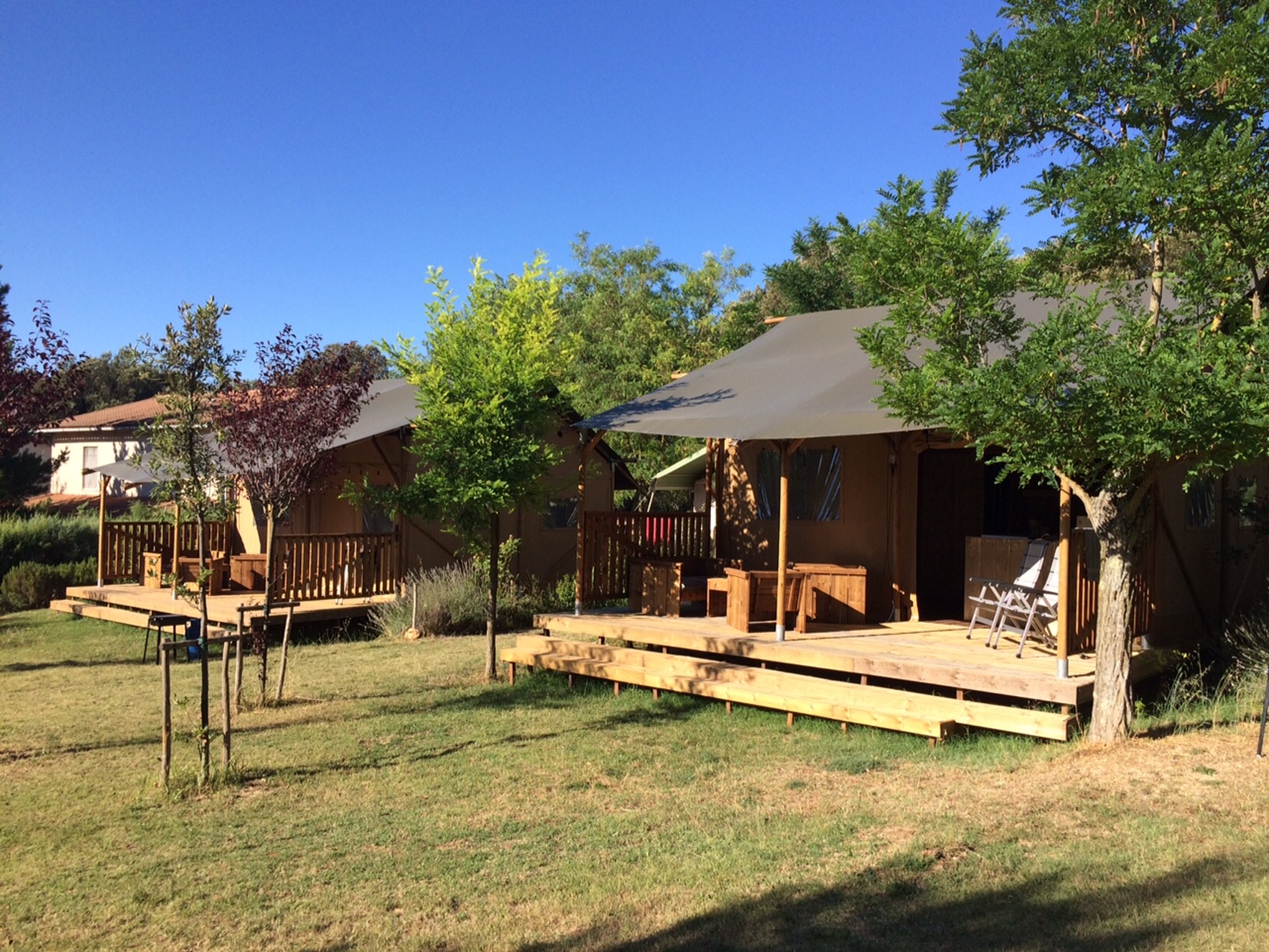 Camping Monti del Sole - Tendone Lodging per 6 persone con servizi igienici
