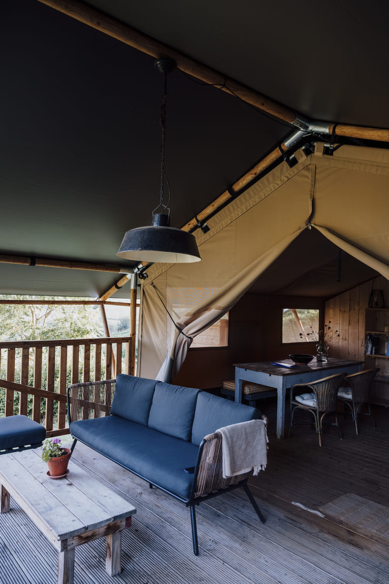 Agriturismo Angeli Sognanti - Glamping tent for 4 people including sanitation