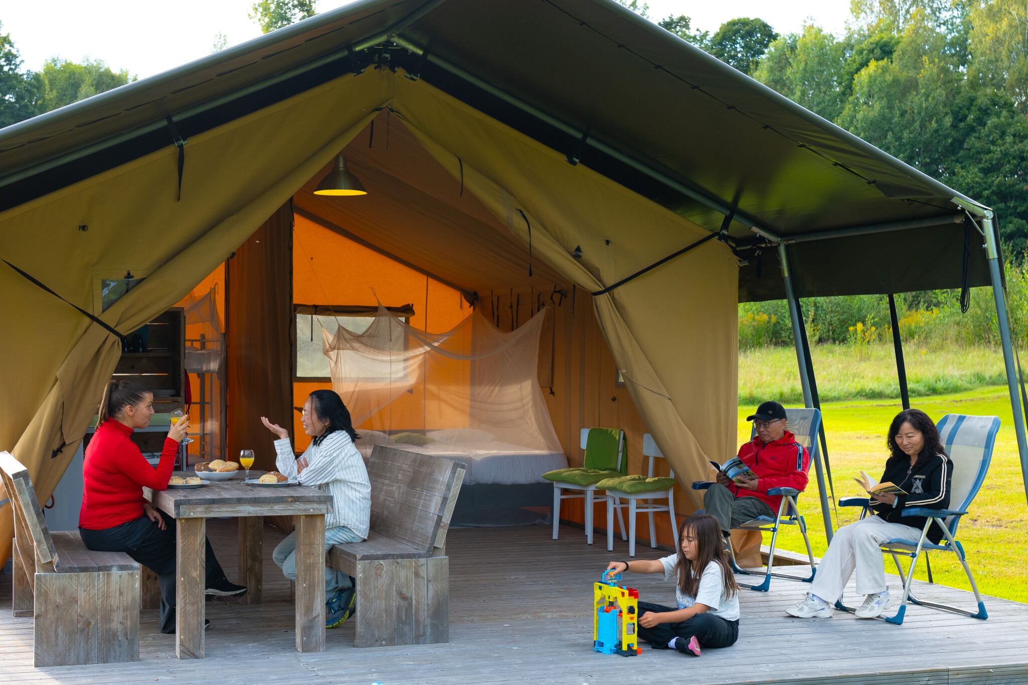 StoräIngress Camping - Safaritent 4 personen