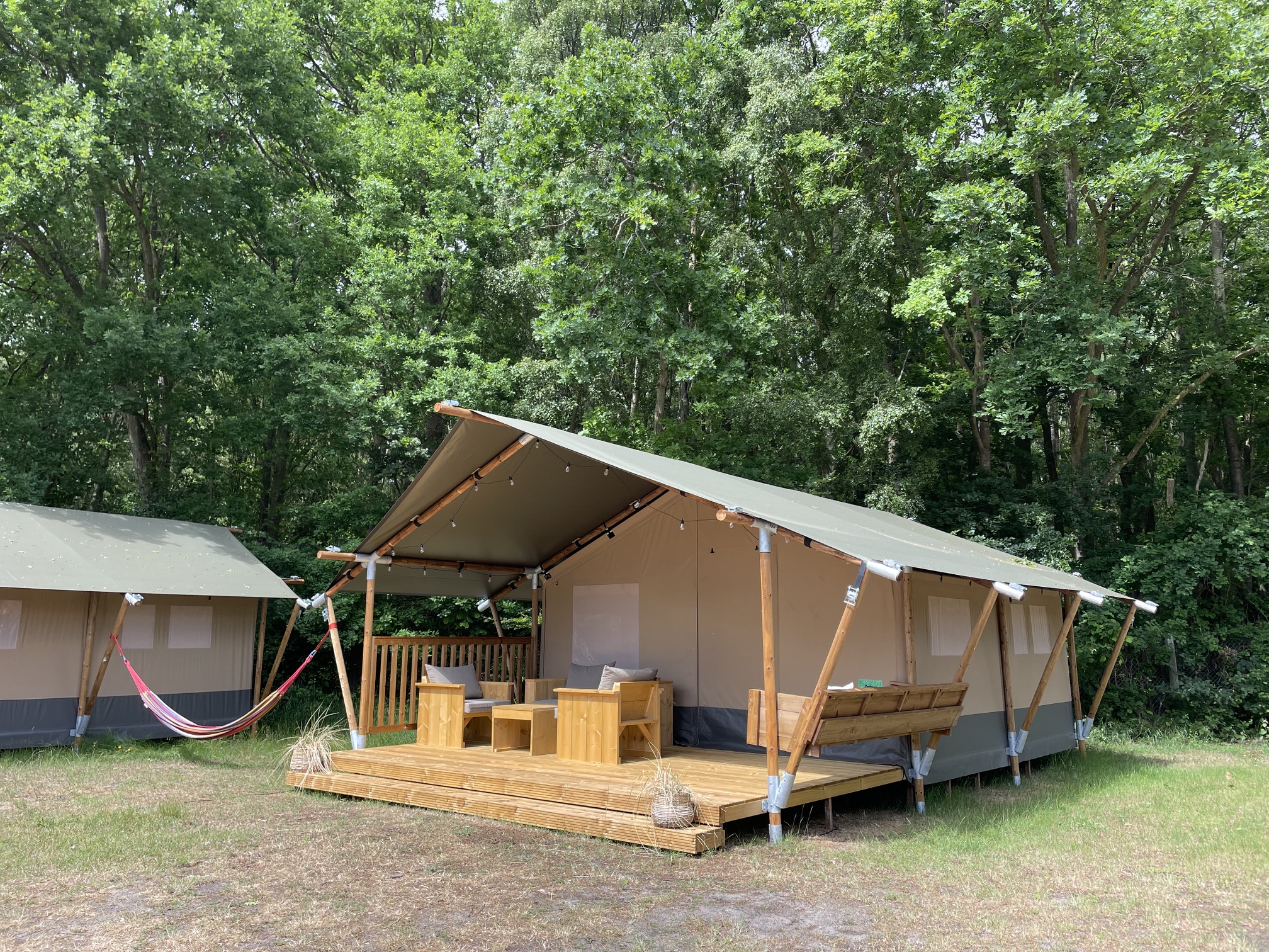 Nordskoven Strand Camping - Safaritent 5 Personen