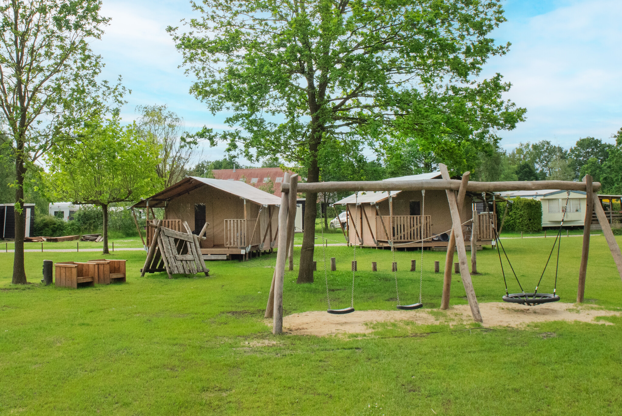 Camping de Rammelbeek - Safaritent voor 4 personen