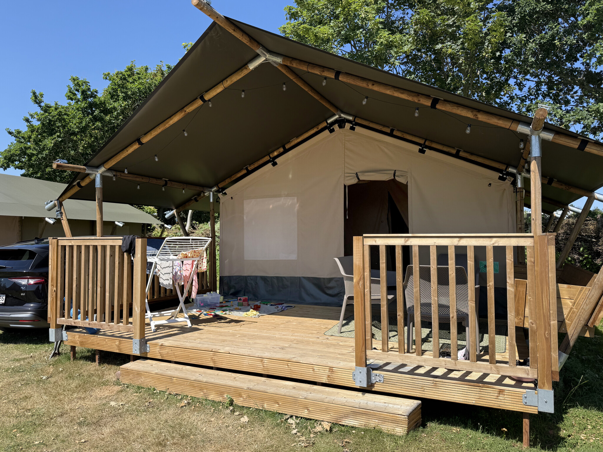 Hvalpsund Familie Camping - Safaritent voor 5 personen
