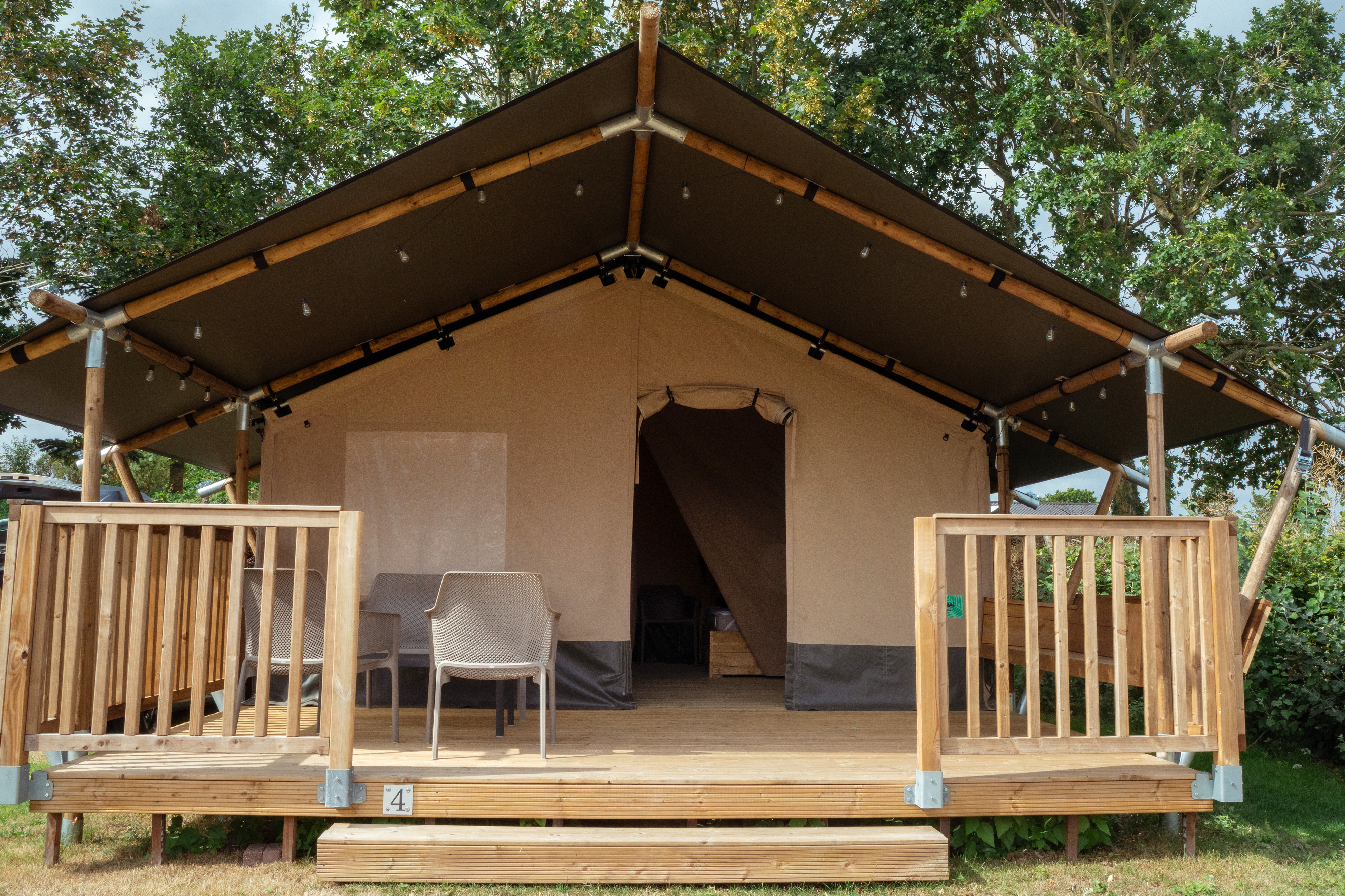 Hvalpsund Familie Camping - Safaritent 5 Personen