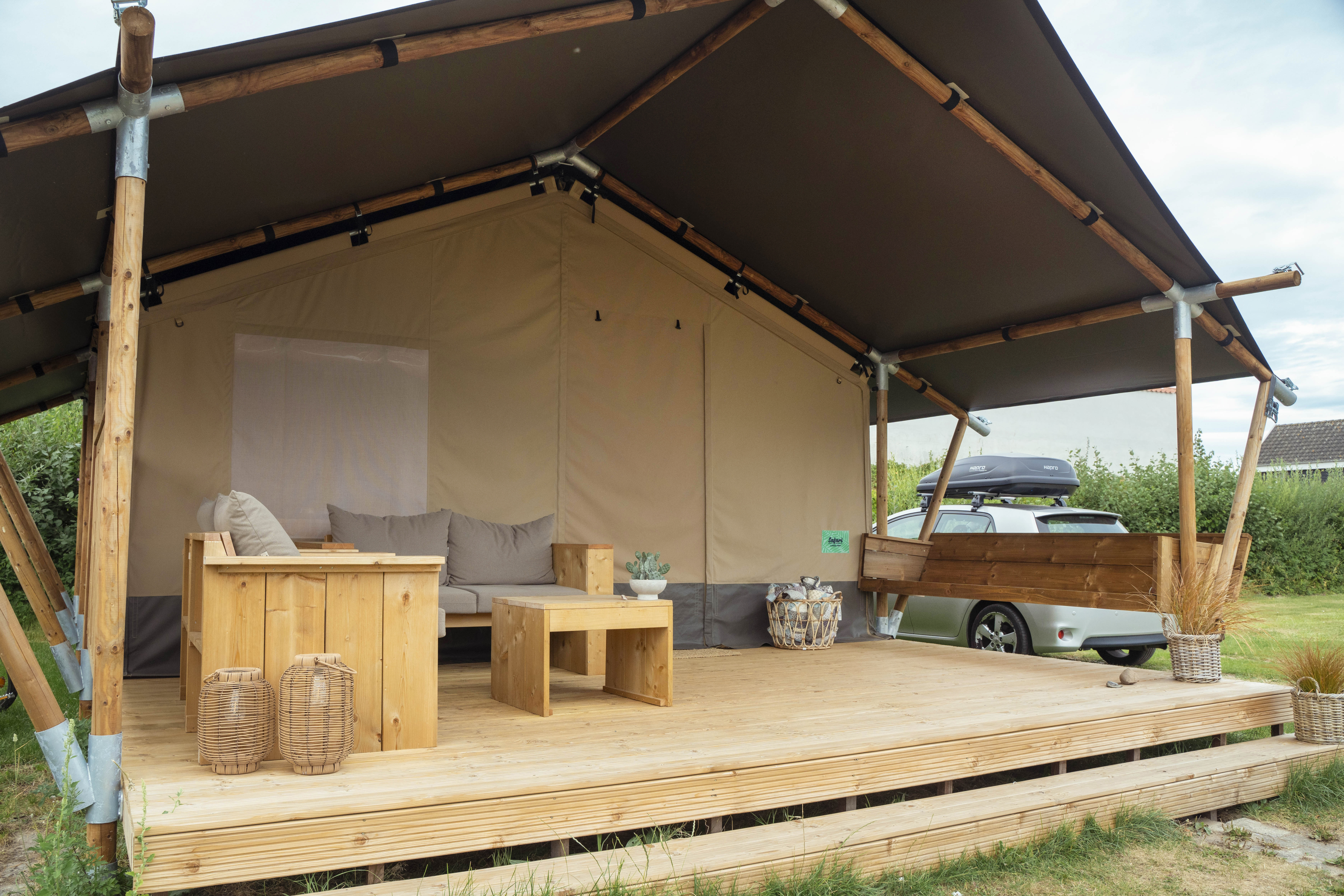 Emmerbolle Strand Camping - Safaritent voor 5 personen