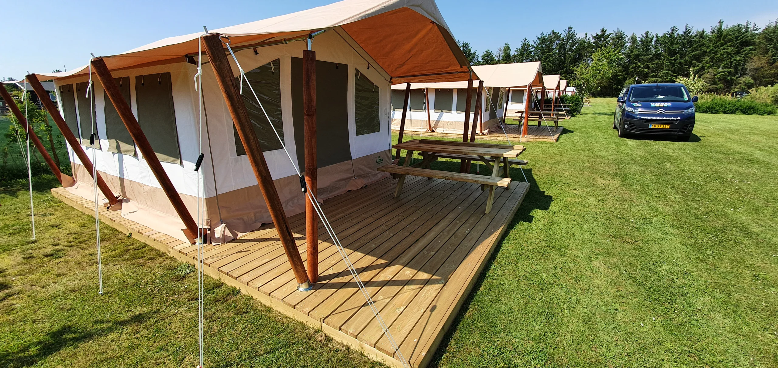 Tornby Strand Camping - Safarizelt 4 Personen