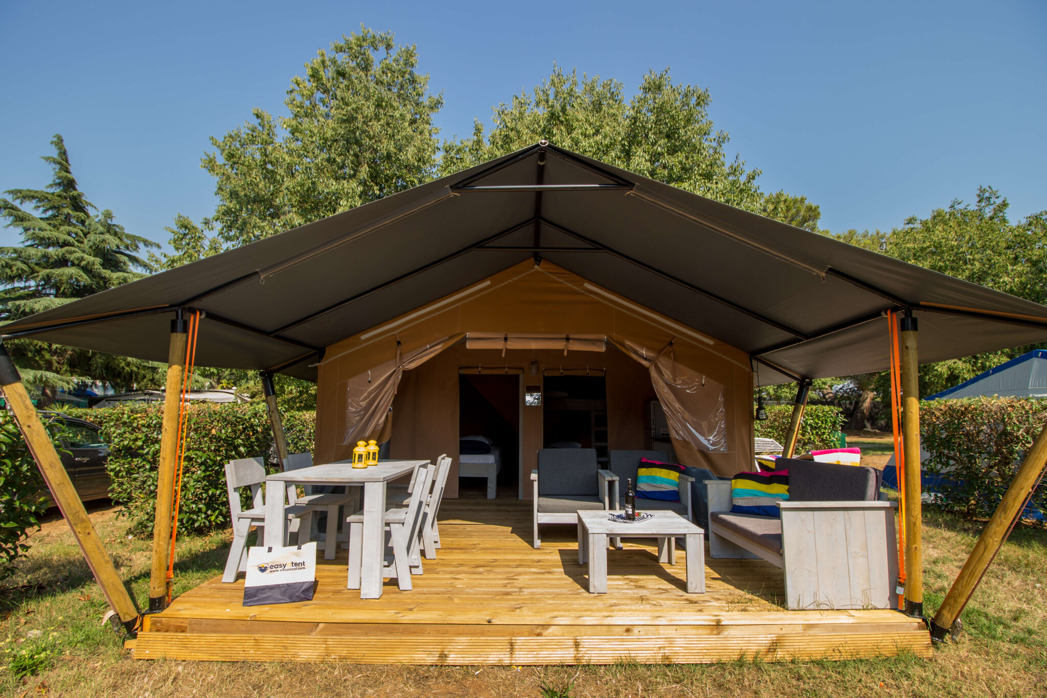 Porto Sole - Tenda Safari Comfort + aria condizionata
