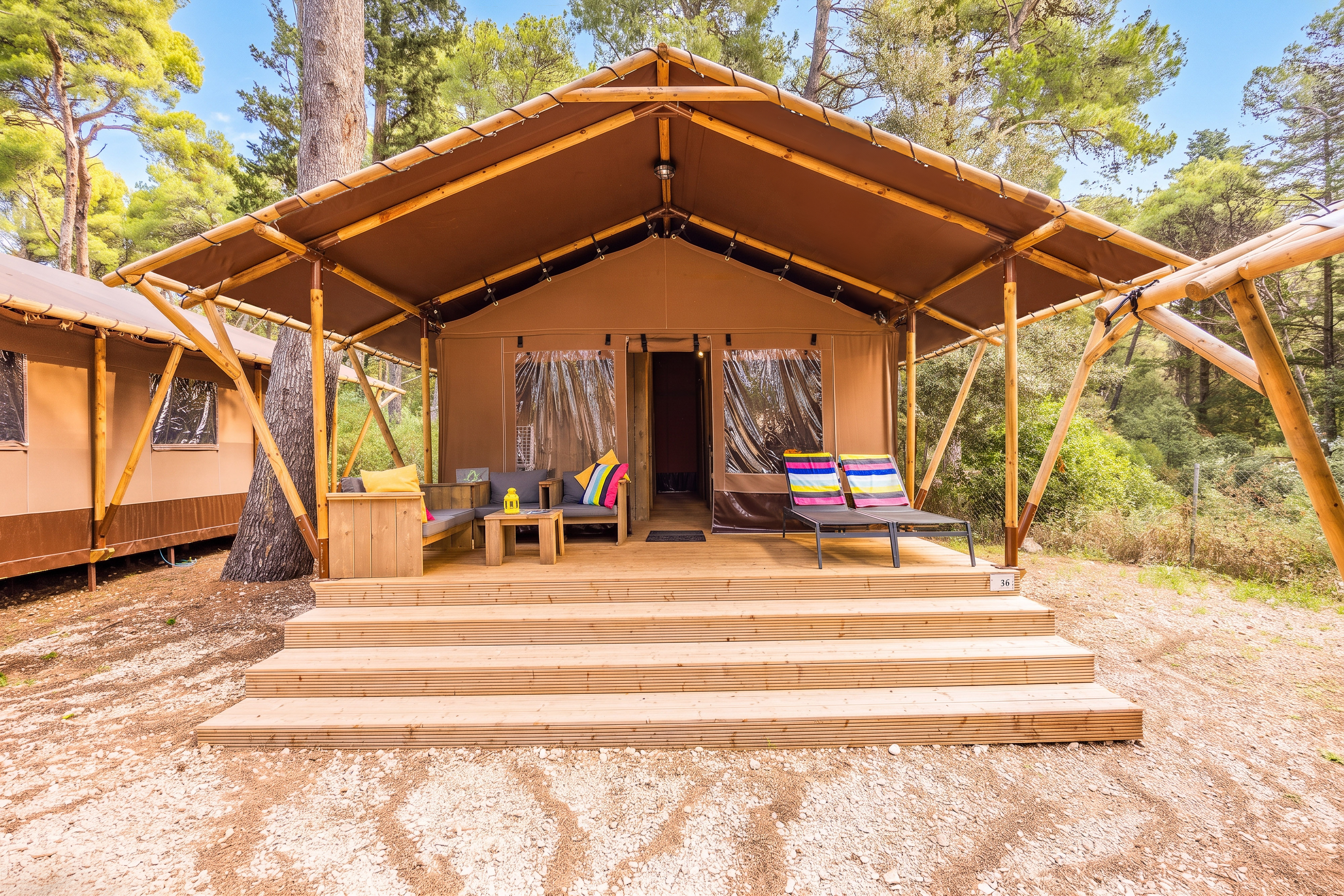 Cikat - Tente safari Lodge (6 personnes)